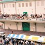 Shimizu, Japan - Locals Turn Out for Sail Away